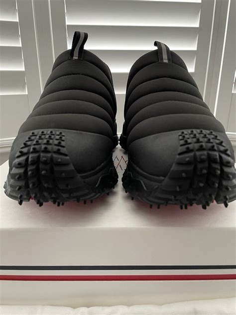 Moncler Designer Black Trailgrip Down Filled Vibram Megagrip Sole