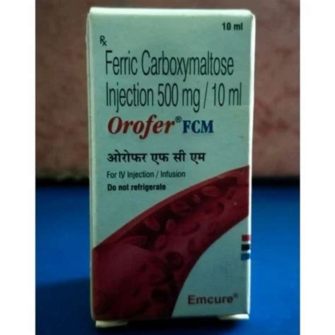 Mg Ferric Carboxymaltose Injection At Rs Box Ferinject