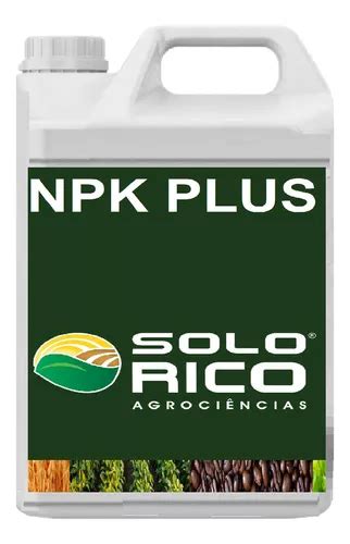 Solo Rico Agroci Ncias Fertilizante Concentrado Titanium Npk Plus