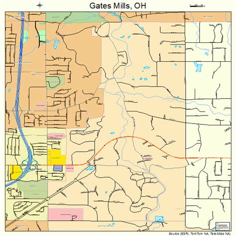 Gates Mills Ohio Map - Emilia Natividad