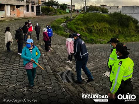 Secretaría de Seguridad y Gobernabilidad Quito on Twitter En