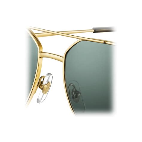 Cartier Pilota Oro Lenti Verdi Polarrizate Signature C De Cartier