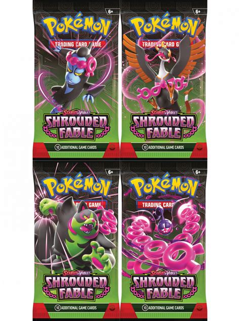 Kártyajáték Pokémon TCG Scarlet Violet Shrouded Fable Booster 1