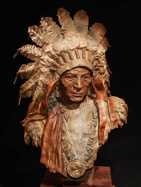 Art Gallery of Native American Bronze Sculpture | Sculpture, Native ...