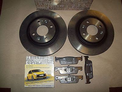 Genuine Renault Kangoo Brake Discs And Pads Ebay