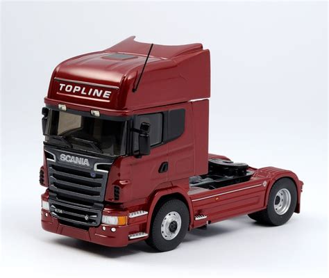 Tracteur Seul Scania Serie R New Rouge Rubis R500 V8 Eligor