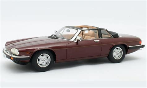 Modellautos Jaguar Xj Cult Scale Models Sc Metallise Rot Rhd