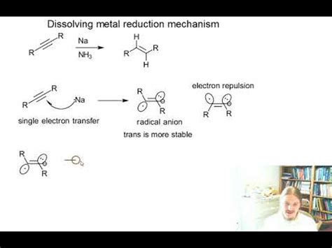 Dissolving Metal Reduction of Alkynes - YouTube