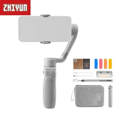 Zhiyun Smooth Q Combo Gimbal Stabilizer For Iphone Smartphone Axis