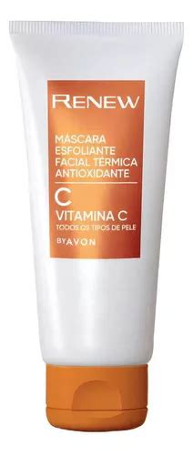 Máscara exfoliante facial térmica renew 50g Avon de 50g MercadoLibre