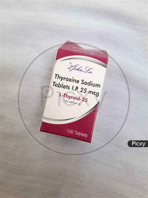 Image Of Closeup Of L Thyroid Or Thyroxoin Sodium Mcg Johnlee