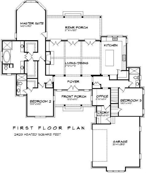 Open Floor House Plans 3 Bedroom - Flooring Ideas