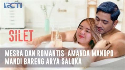 CEK FAKTA Geger Amanda Manopo Dan Arya Saloka Kepergok Mandi Bareng