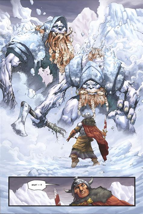 Conan Frost Giants Fantasy Artwork Comic Art Art