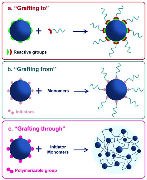 Strategies Of Polymer Grafting A Grafting To B Grafting From And