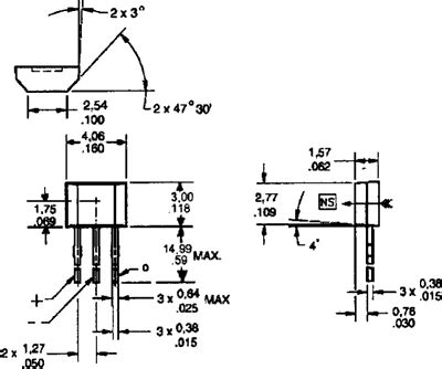 Hall Effect Sensors SS400 Series SS411A SS413A SS441A SS443A