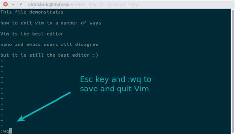 How To Exit Vim Multiple Ways To Quit Vim Editor