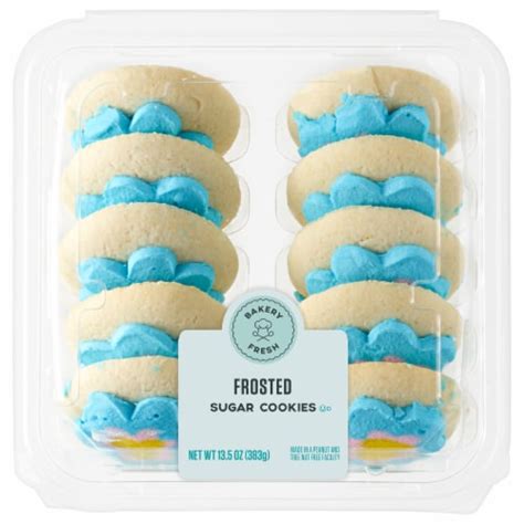 Bakery Fresh Vanilla Frosted Cookies Flowery Spring 13 5 Oz Fred