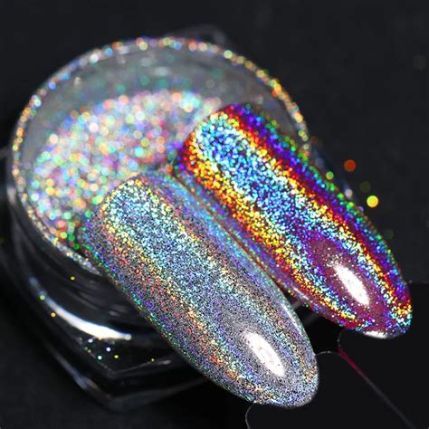 Aliexpress Buy BORN PRETTY Holographic Rainbow Powder Holo Laser