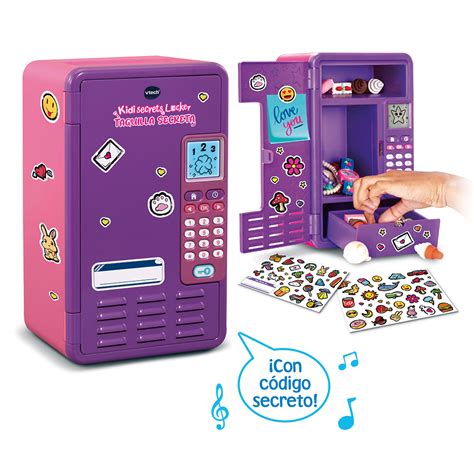 Vtech Kidisecrets Locker Taquilla Secreta Morada Caja Fuerte Infantil