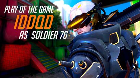 What Top 500 Soldier 76 Looks Like Iddqd Potg [ Overwatch 2 Top 500