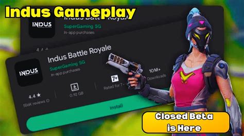 Indus Battle Royale Gameplay 😍 Download Indus Closed Beta Now Youtube