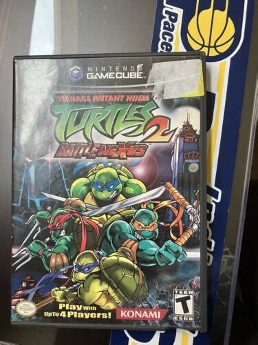 Teenage Mutant Ninja Turtles Battle Nexus Gamecube Disc Tested