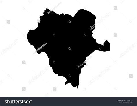 Fully Editable Detailed Vector Map Durangoestado Stock Vector Royalty