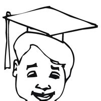 Diploma Estudantes Recebendo Tudodesenhos Imprimir Sketch Coloring Page