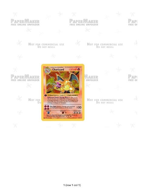 Charizard Card | PDF