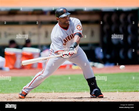 May 22 2010 San Francisco Giants Third Baseman Pablo Sandoval 48 In