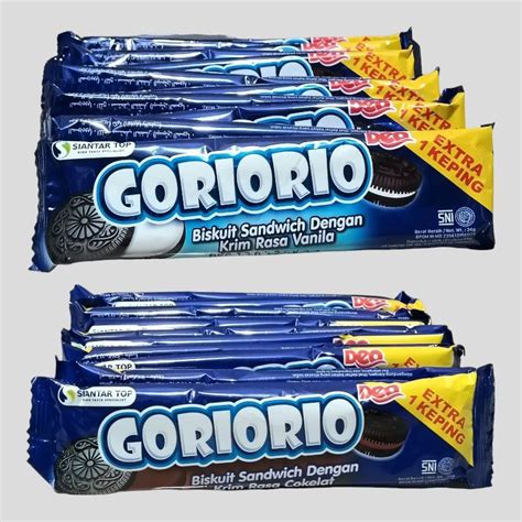 Jual Siantar Top Deo Goriorio Jumbo Vanila Coklat Biskuit Gr