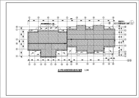 南宁市某小区3100平米7层混合结构商住楼建筑设计cad图纸（1层商用）住宅小区土木在线