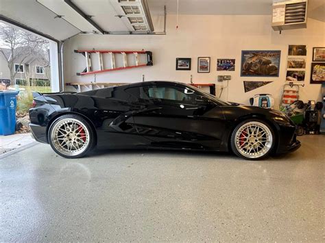 Chevrolet Corvette C8 Stingray Black BC Forged MLE81 | Wheel Front