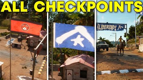 Far Cry 6 All Checkpoints Youtube