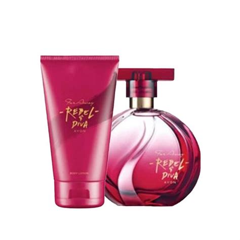 Avon Far Away Rebel And Diva Perfume Gift Set The Cosmetics Fairy