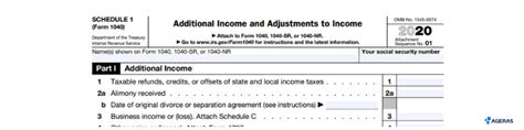 Everything You Need To Know About Irs Schedule 1 Ageras Ageras