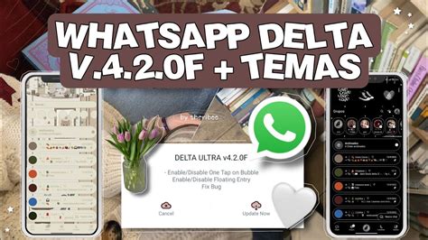 🌹 Nueva ActualizaciÓn De Whatsapp Delta V420f Temas Themes Oct