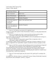 Analyzing Public Opinion Polls Key Factors And Considerations Course