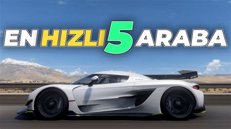 2023 Forza Horizon 5 in En Hızlı 5 Arabası YouTube