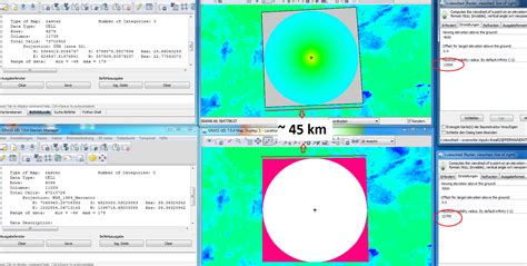 Measurements Grass Gis R Viewshed How I Can Set Max Distance In Meter Or Kilometer