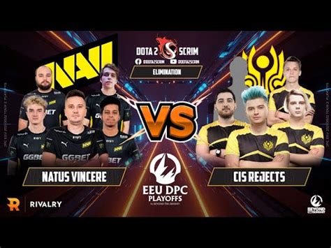 Natus Vincere Vs CIS Rejects DPC EEU 2021 22 Tour 2 Division I