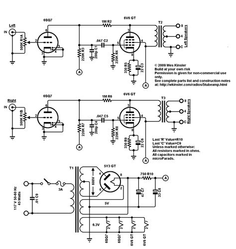 Ace Type Radio Schematic Diagram All American Schematic