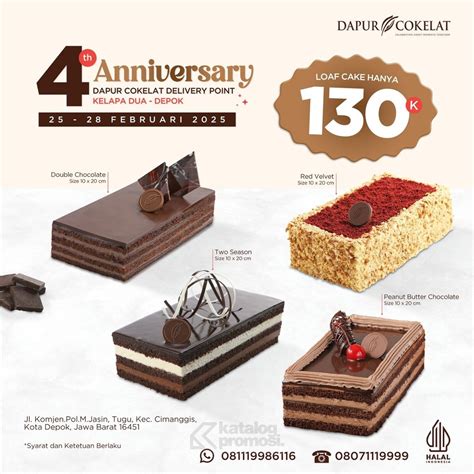 promo dapur cokelat terbaru october