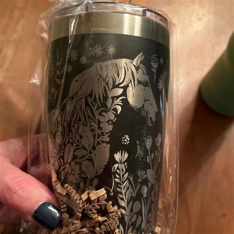 20oz 360 Highland Cow Engraved Yeti Tumbler Etsy