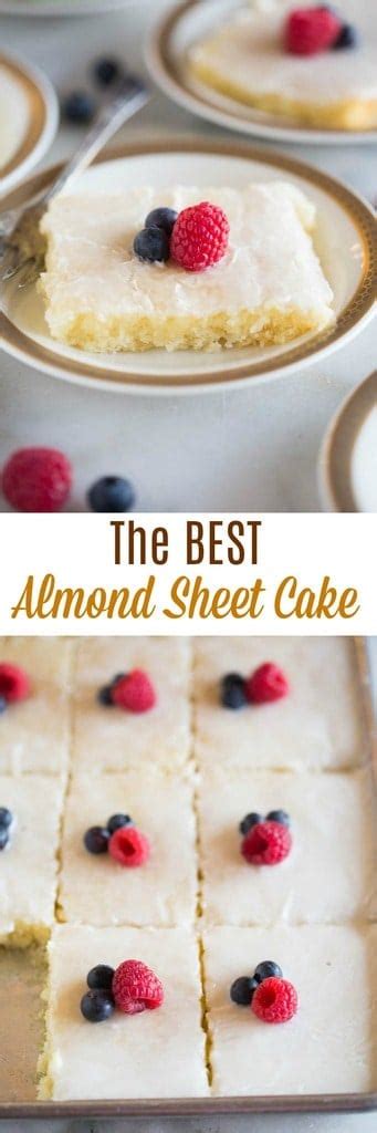 Almond Sheet Cake Recipe Tastes Better From Scratch