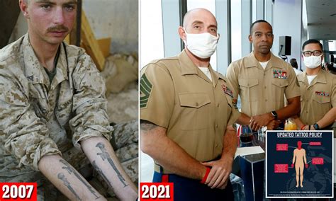 will marines change tattoo policy - Lizzie Vann