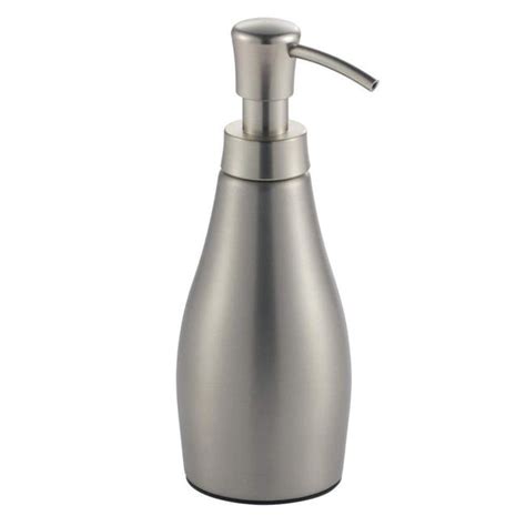 InterDesign 28120 10 Oz Stainless Steel Brushed Nickel Avery Soap