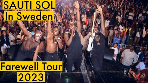 SAUTI SOL Live Concert In Stockholm Sweden 2023 Sautisol Kenya