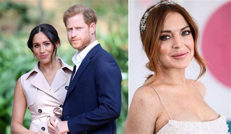 Lindsay Lohan Diz Que Harry E Meghan Continuarão Sendo Perseguidos